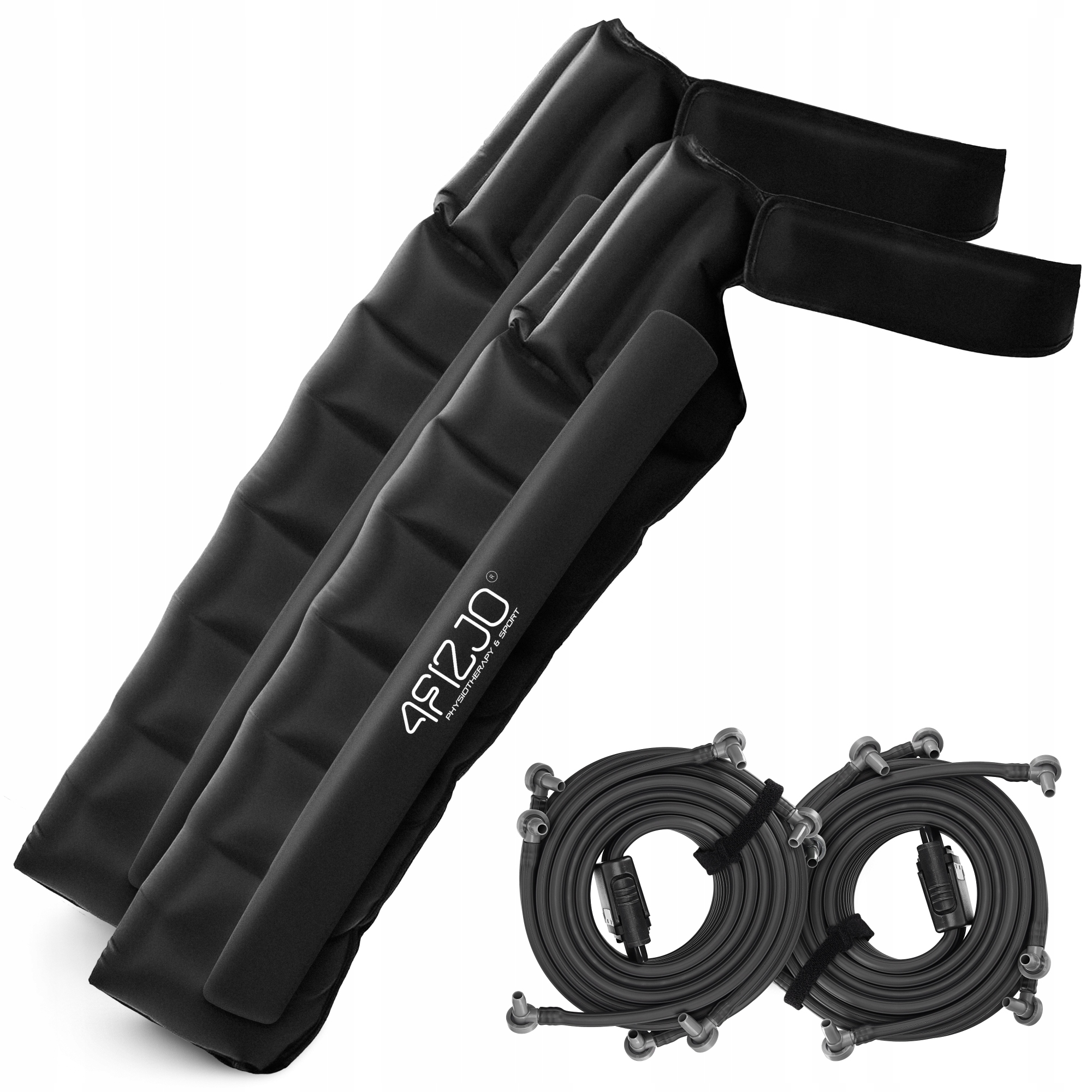 Rękawy Do Drenażu Limfatycznego Mankiety Do Presoterapii 8-KOMOROWE 2 szt.