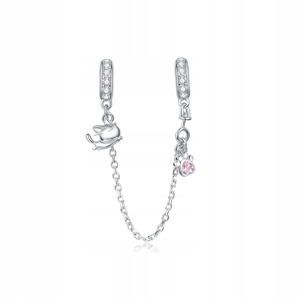 Stříbrný řetízek Ornamo Kočička stříbro o ryzosti 925