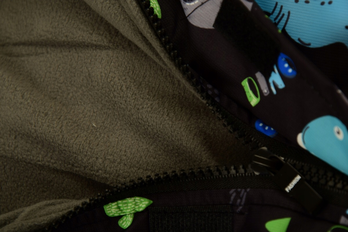 KOMBINEZON ZIMOWY j-341C DWUCZĘŚCIOWY POLAR r. 104 Zapięcie zamek