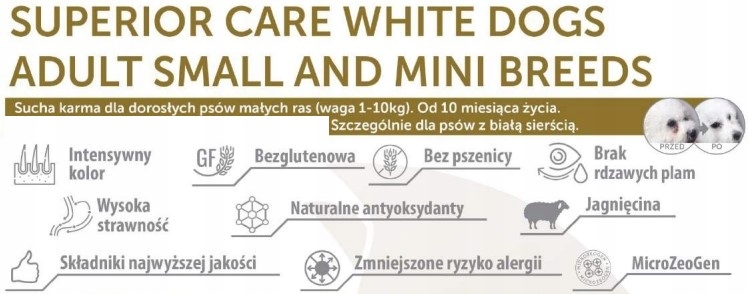 Levně Nature's Protection Superior Care White krmivo pro dospělé psy malých plemen s...