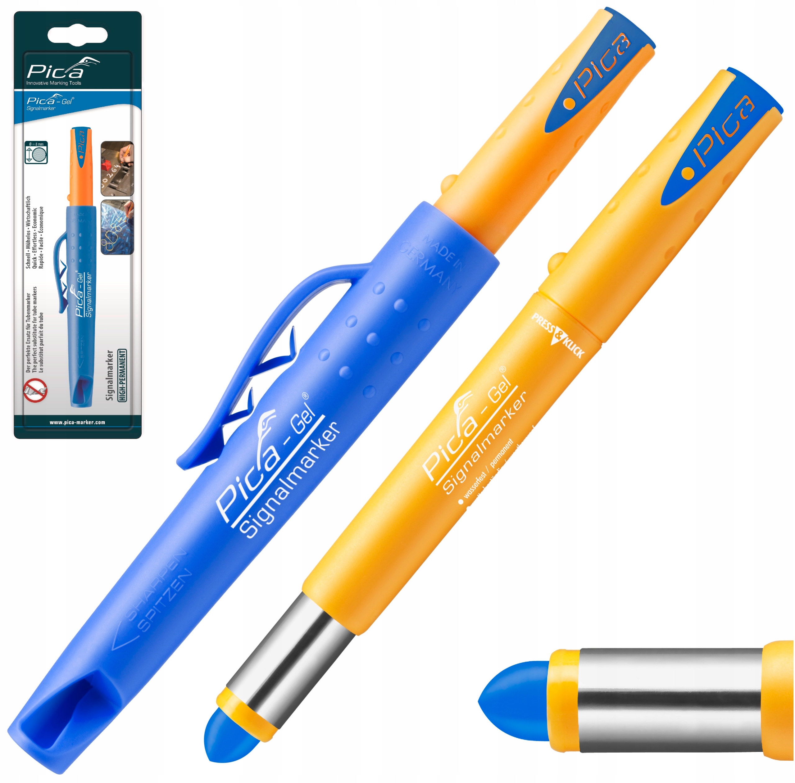 

Pica Gel 8081 Znacznik żelowy marker niebieski 8mm
