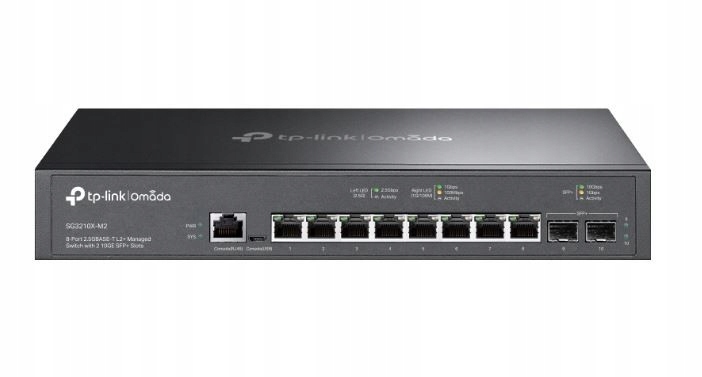 Tp-link Přepínač SG3210X-M2 8x2.5GE 2xSFP+