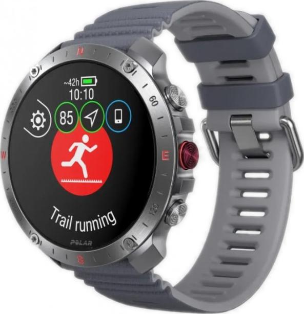 Chytré Hodinky Polar Grit X2 Pro 48 mm Gps 488 mAh MIL-STD-810H šedé