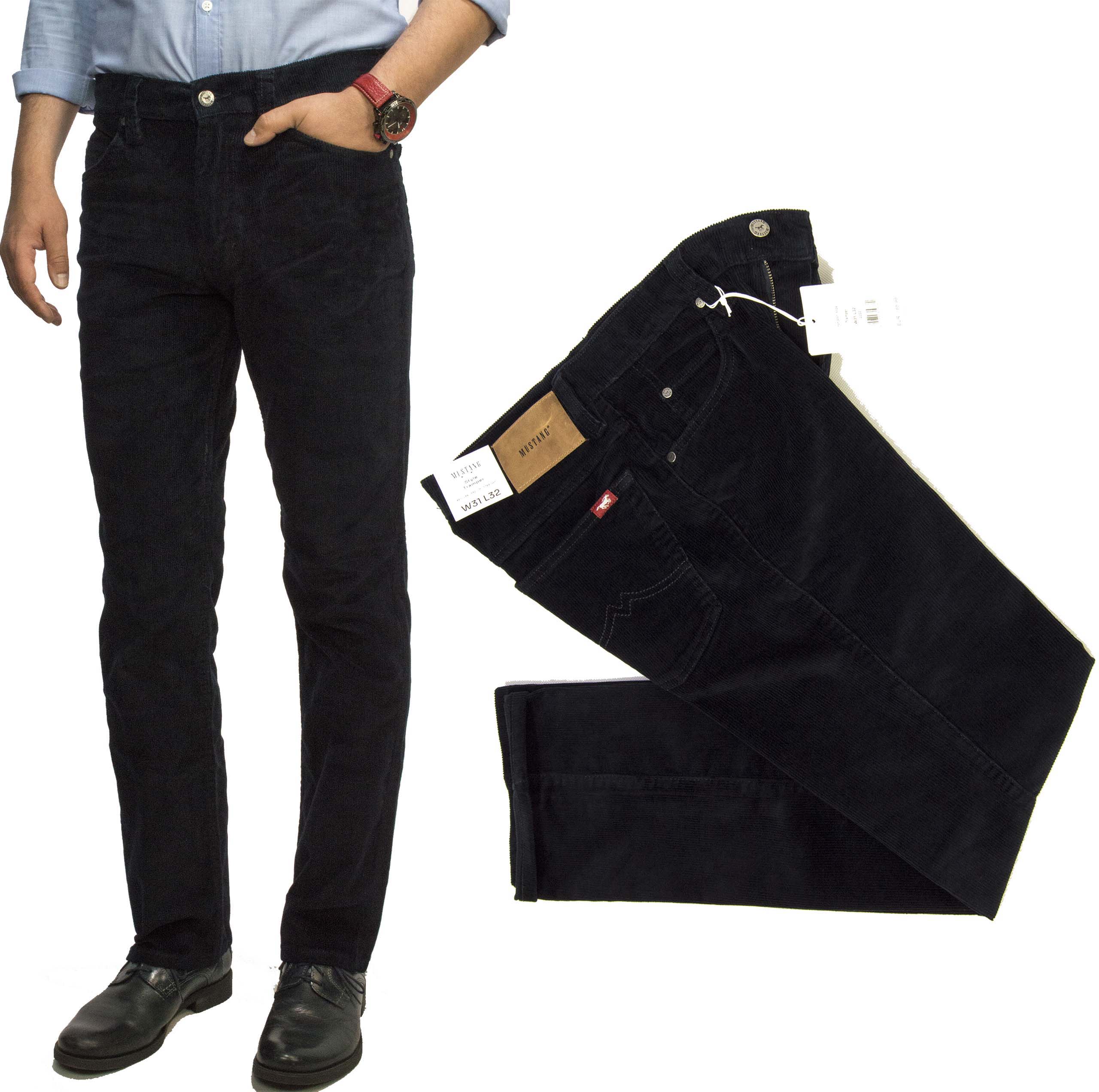 Mustang Tramper Dark Navy pánské kalhoty rovné W30 L34