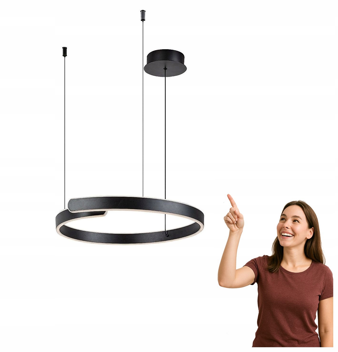 Závěsná Led lampa 35W Silnora 72114 Rabalux