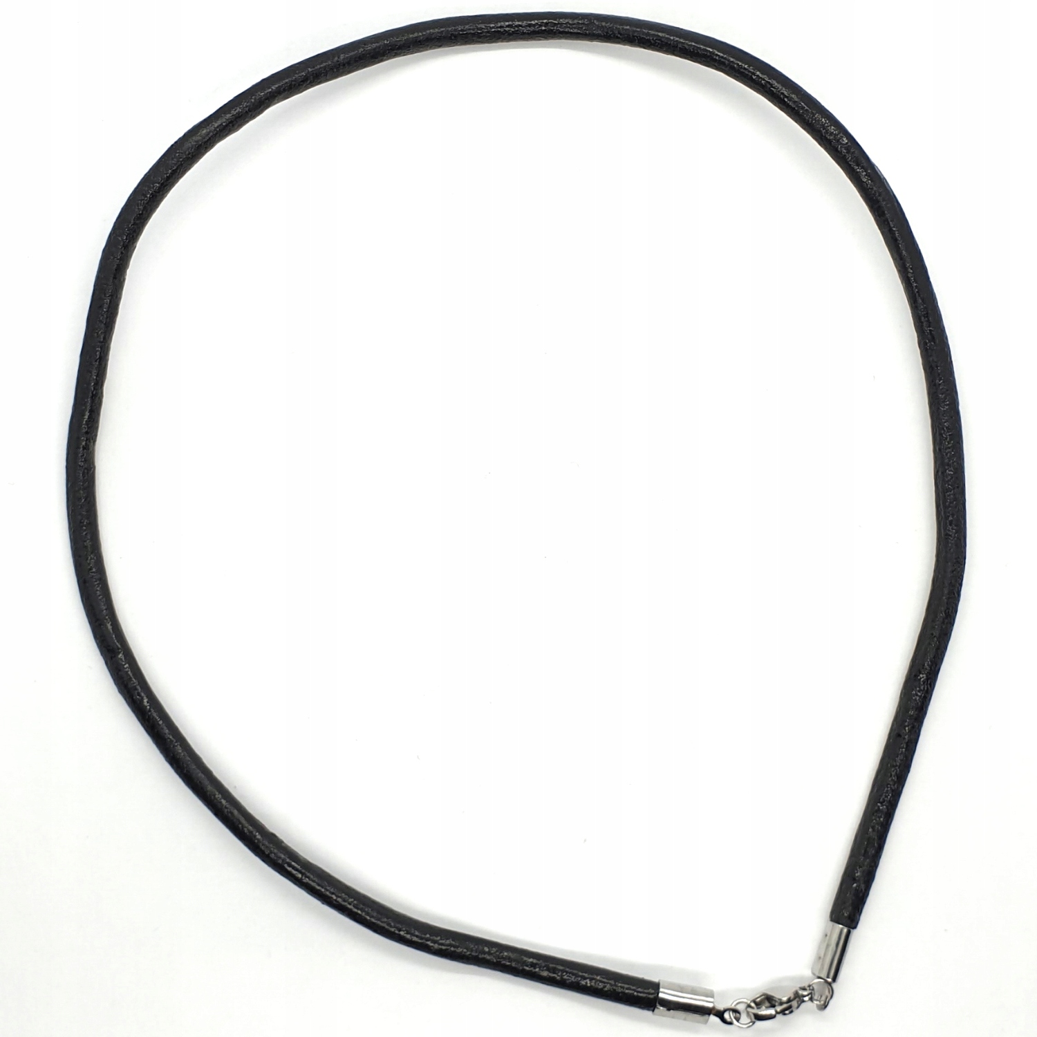 

Rzemień Skórzany Czarny 4mm/60cm Stal chirurgiczna