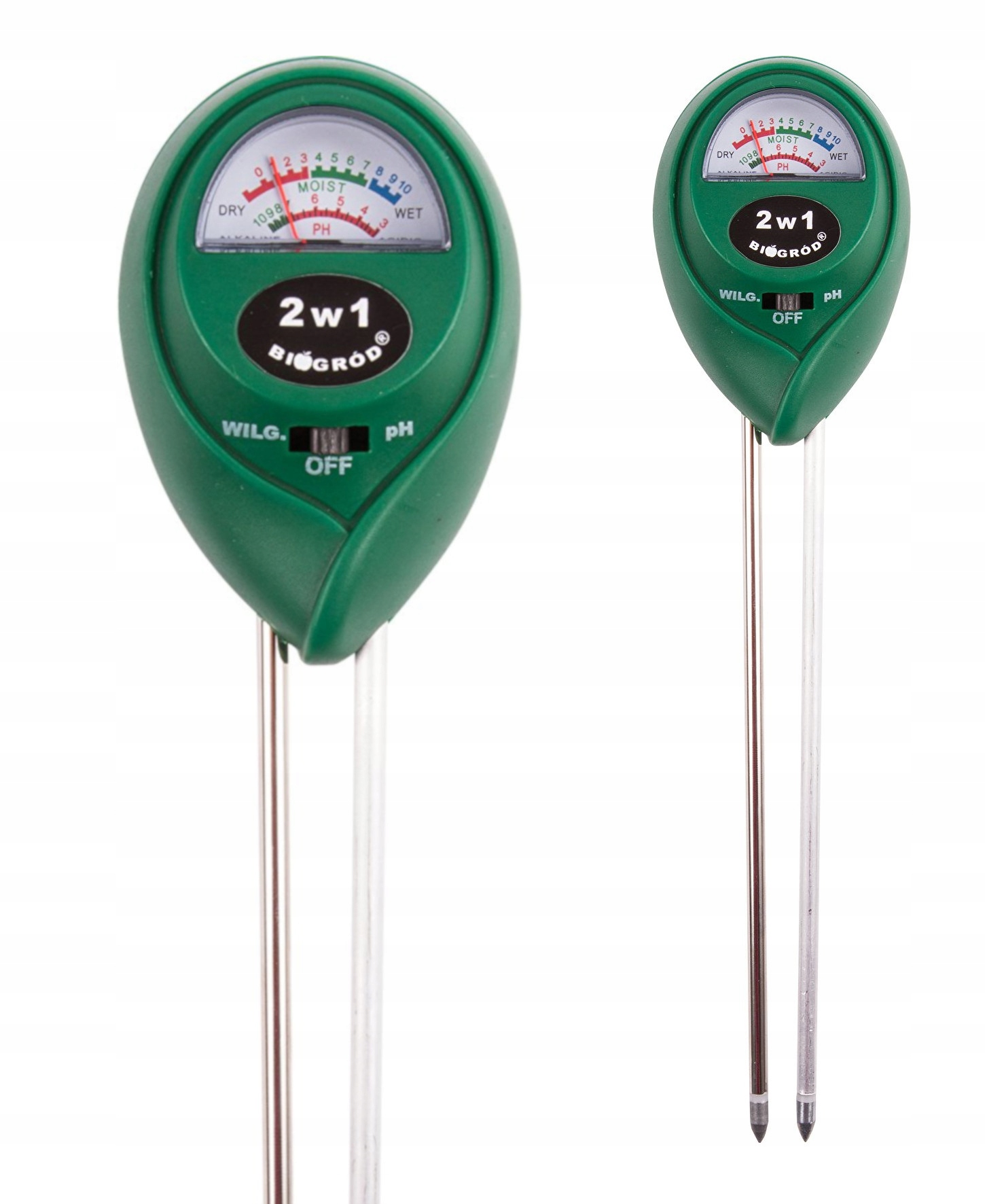 

Kwasomierz Tester Miernik Ph Gleby Ziemii 2 w 1