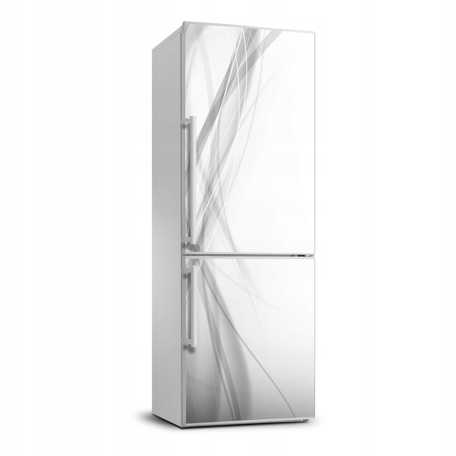 

Naklejka okleina lodówkę Abstrakcja fale 70x190