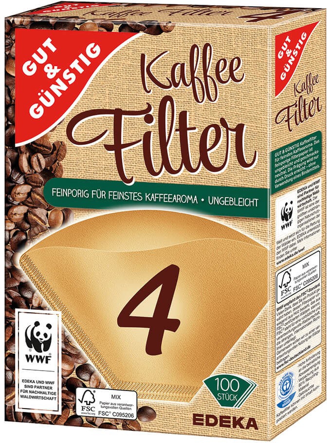 G&G papierowe filtry do ekspresów 100szt DE Marka Inna