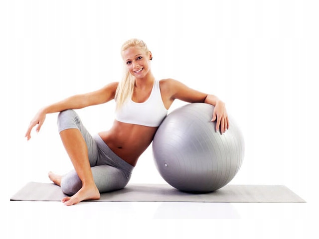 Piłka klasyczna do ćwiczeń fitnes 75 cm czerwona Rodzaj piłka klasyczna