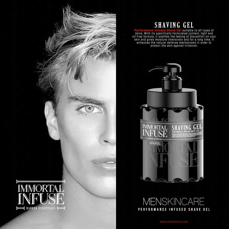 Immortal Infuse Shaving Gel do golenia 1000ml Marka Immortal