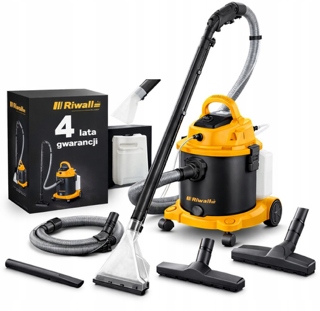 Odkurzacz piorący Riwall Pro Pierzok ROP-01 1200 W pomarańczowy