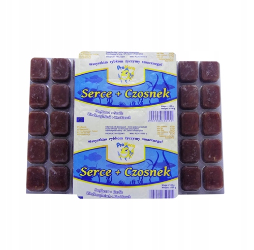 

Serce czosnek mrożone- blister 100g
