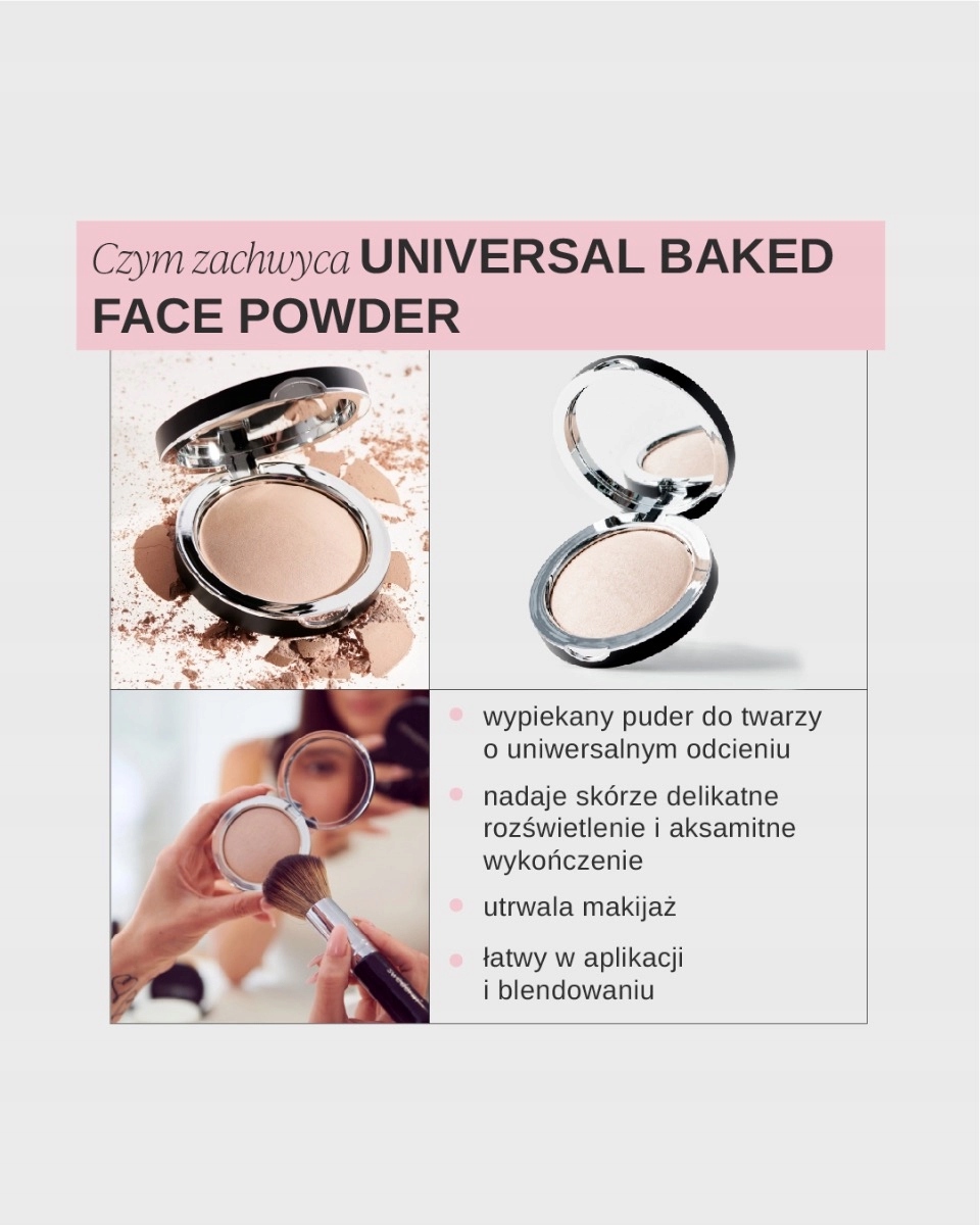 Swederm Puder wypiekany Universal Stone SPF brak