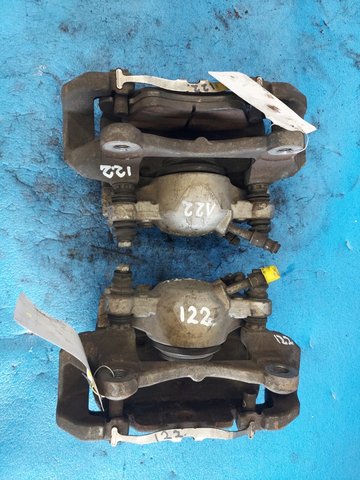 caliper A6 C7 11R 3.0 TDI LiP 4G0105A 4G0106A front