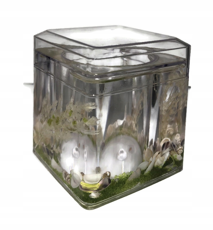 

Pojemnik na patyczki zielony brokat 35