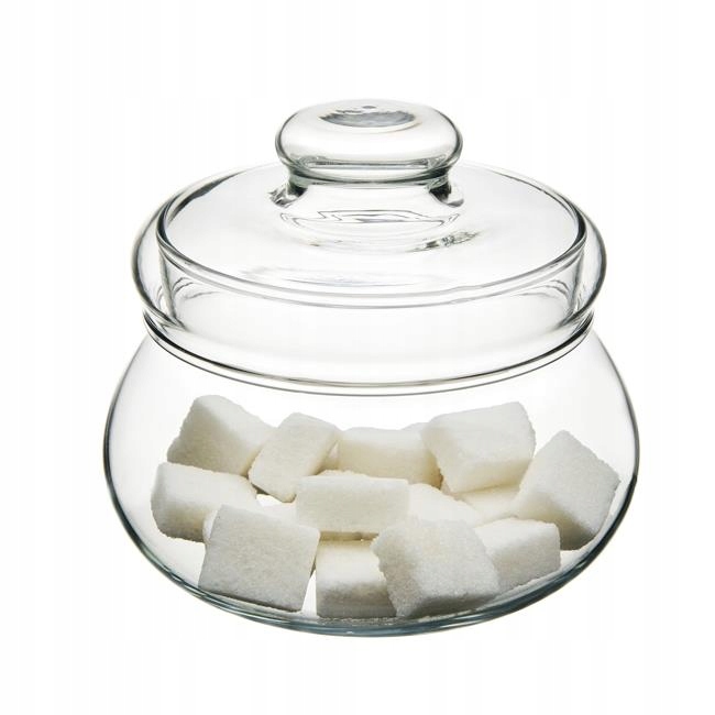 SIMAX CUKIERNICA SZKLANA ŻAROODPORNA POKRYWKĄ 0,5