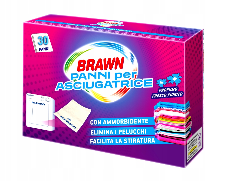 

Brawn Fresco zapachowe chusteczki do suszarki It