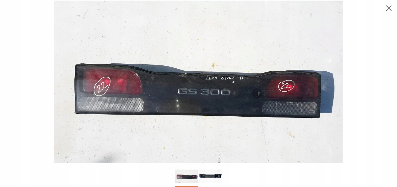 LEXUS GS300 gs 1995 1996 1998 BLENDA TYL LAMPA TYL