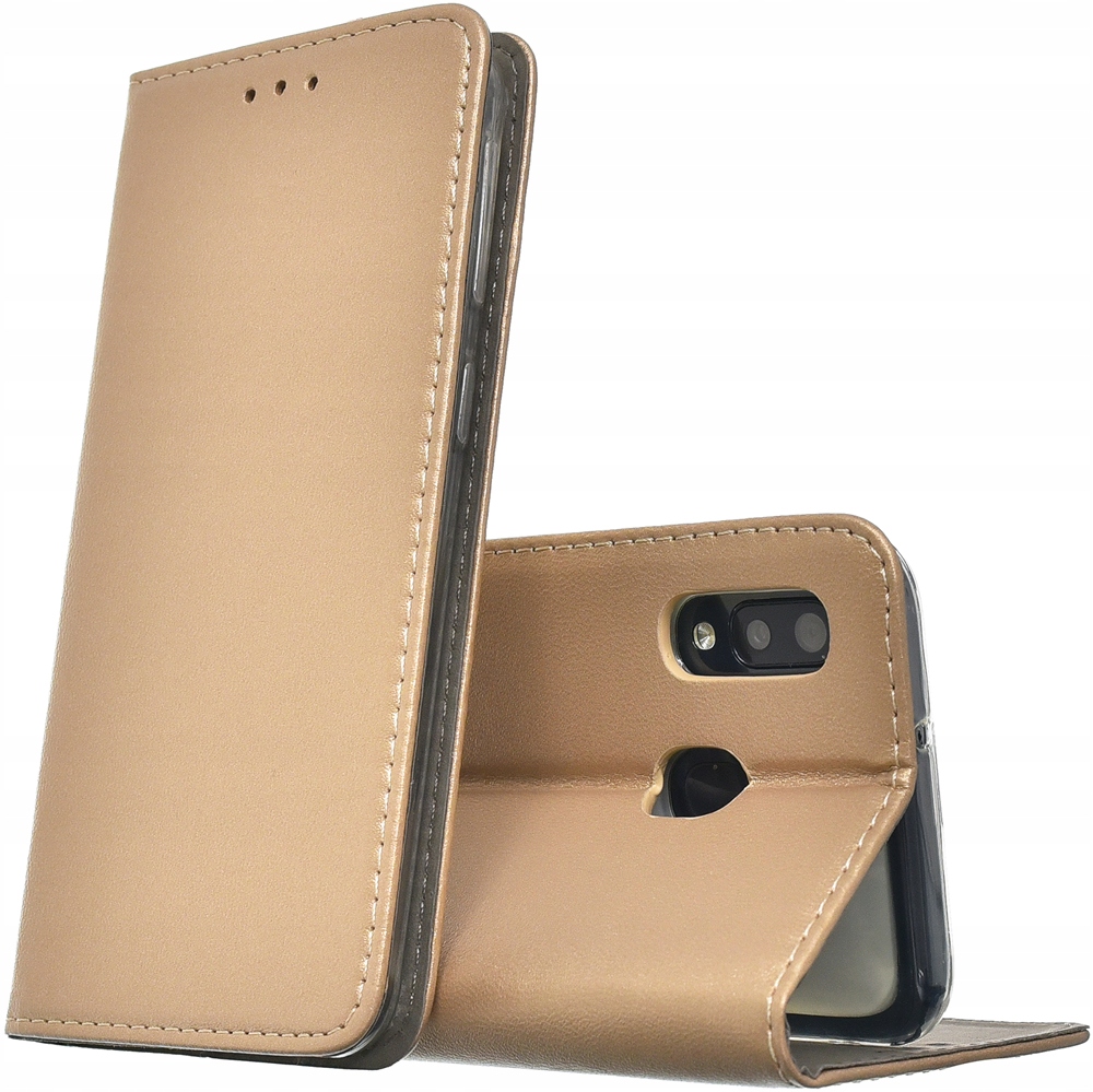 

Etui skóra Magnet + Szkło do Samsung Galaxy A40