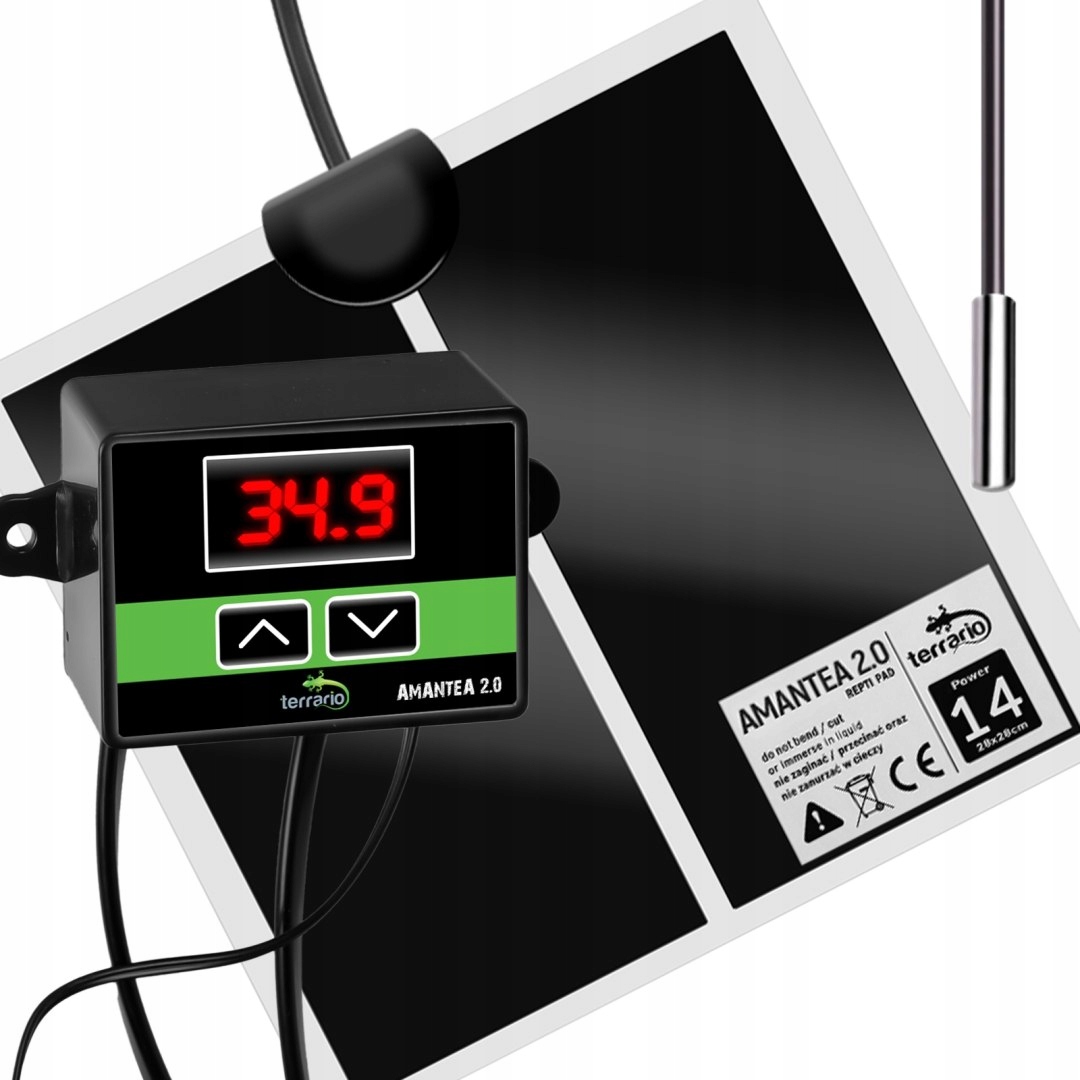 Levně Terrario Amantea 2.0 14W – vyhřívací podložka s termostatem