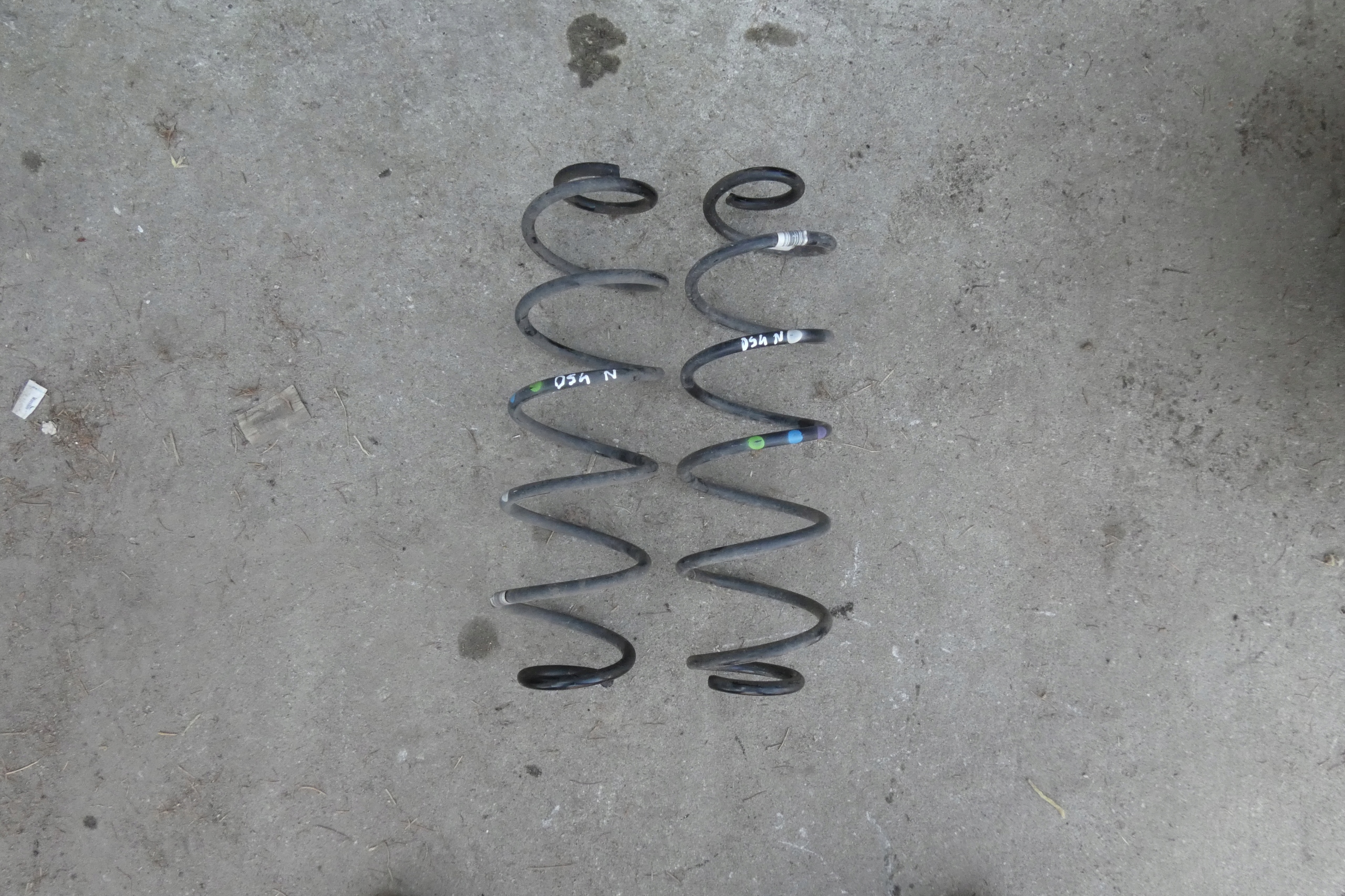 DS4 II springs springing rear part 2021R 1.5 B-HDI KOMPLET