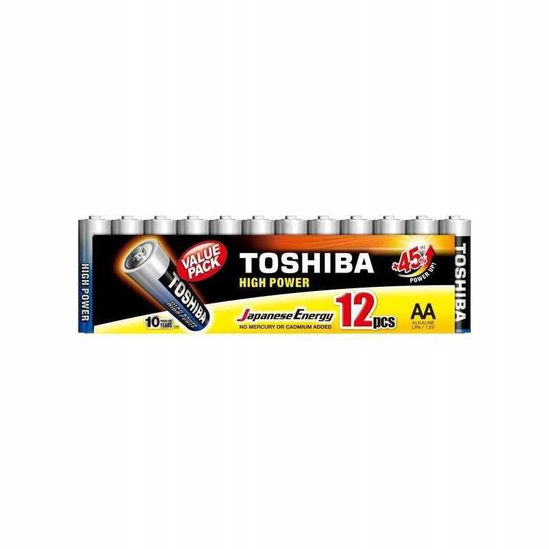 

Bateria alkaliczna Toshiba Aa LR6 R6 High Power