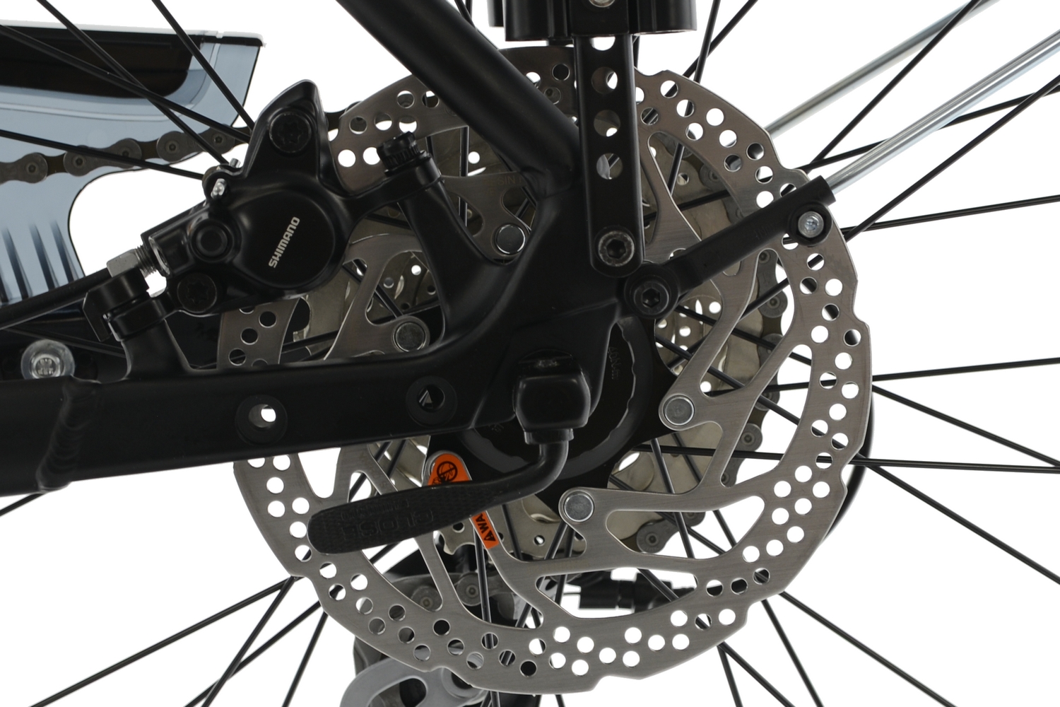 Rower Trekkingowy Kands 28 Elite Pro V3 r17' czarny SHIMANO HYDRAULIKA r24D