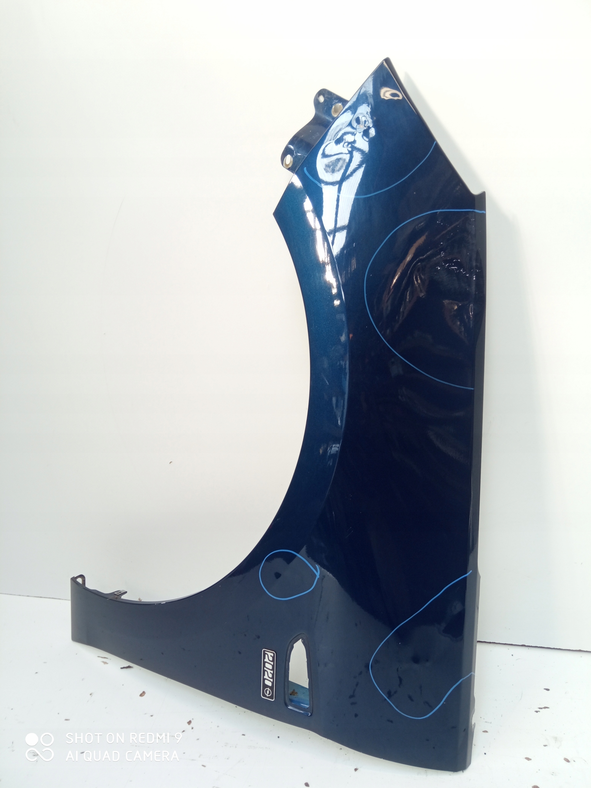 OPEL ASTRA K fender left front front Z23F