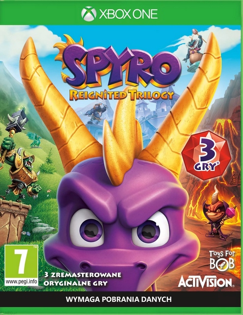 Spyro Reignited Trilogy Xbox One Xbox Series X/s Kod Klucz