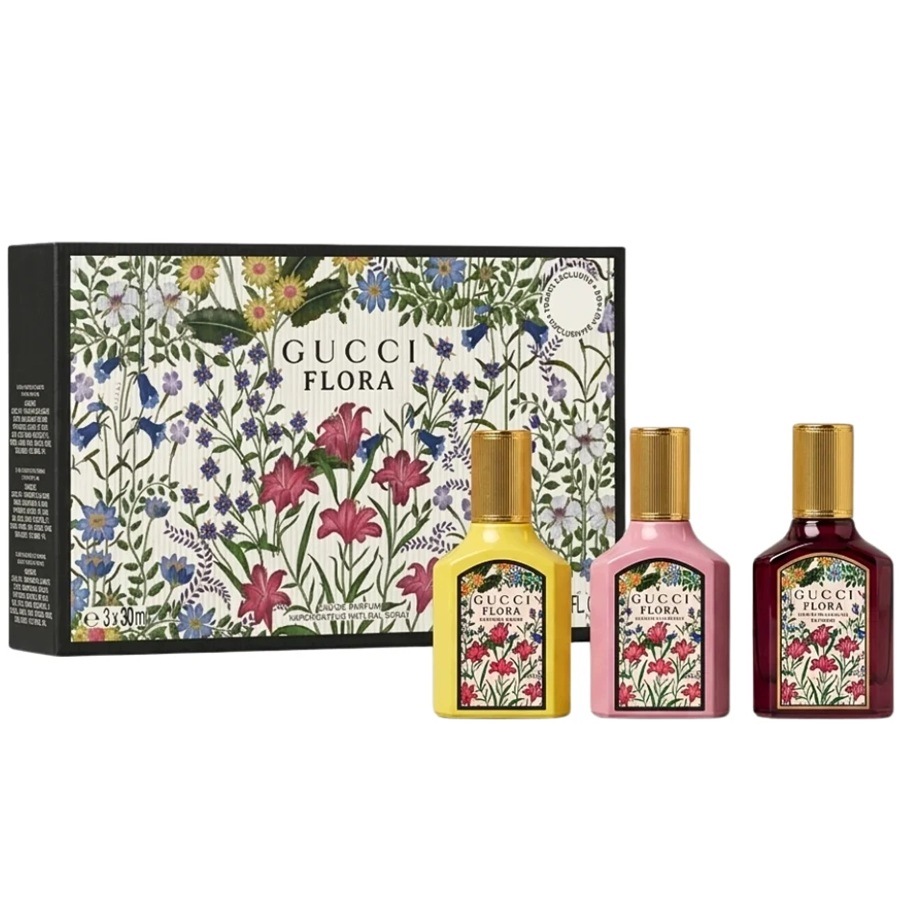 Sada parfémovaných vod Gucci Flora 3 x 30 ml