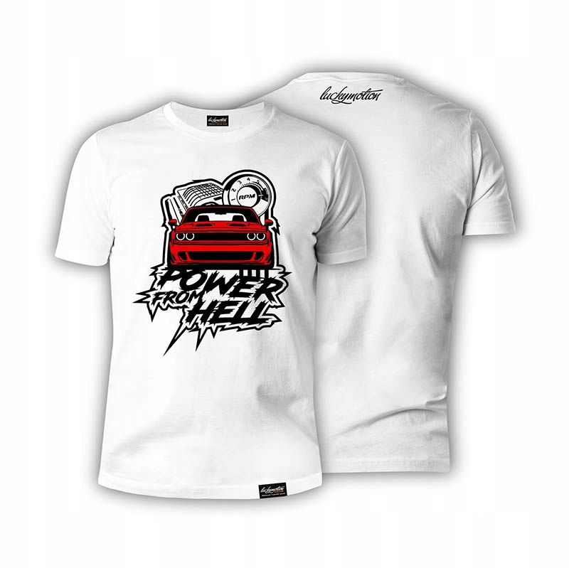 

M koszulka T-shirt Dodge Challenger Hell