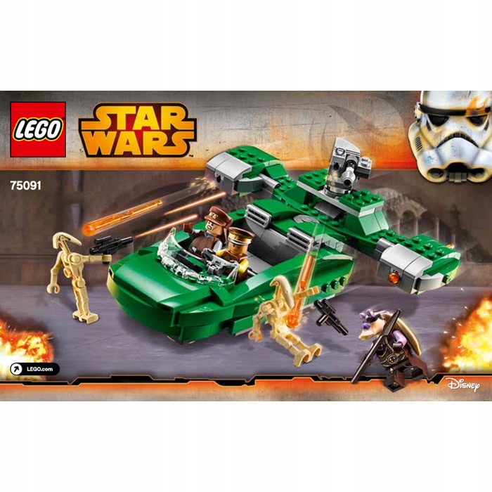 Návod Lego Star Wars 75091 Návod na použití Star Wars