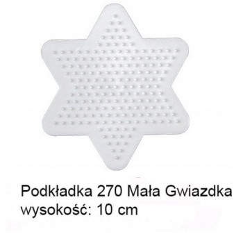 

Hama 270 Podkładki Do Koralików MIDI Gwiazda Mała
