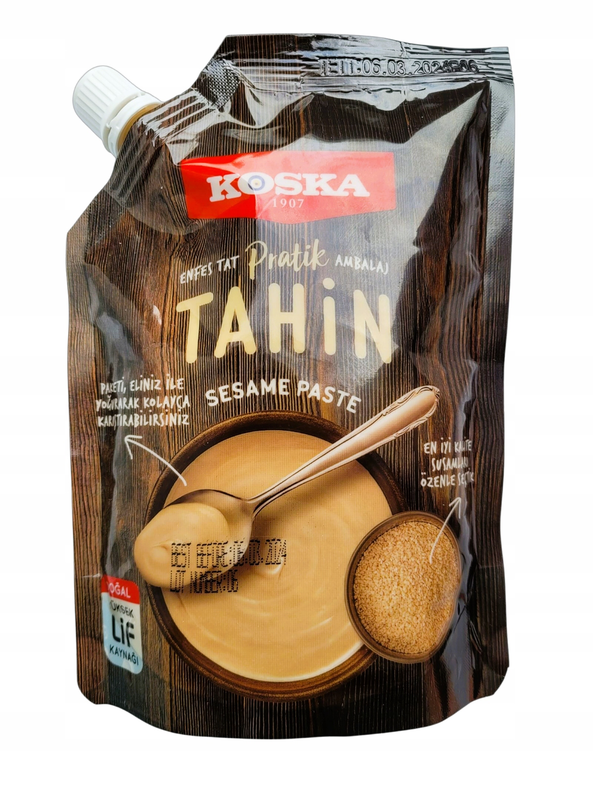 

Pasta sezamowa Tahin Sesame Paste 330g Koska