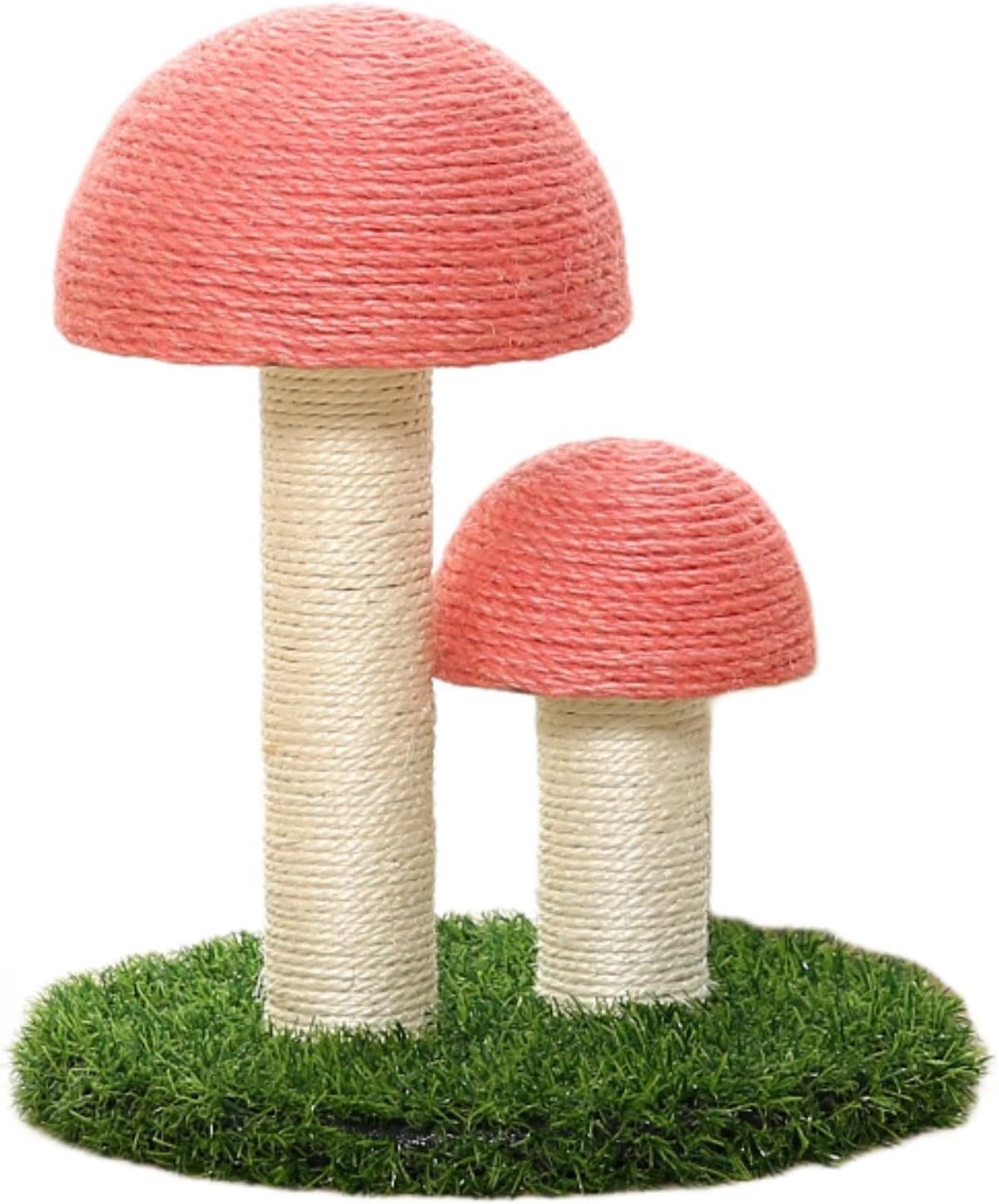 Levně Škrabadlo Pro Kočky věž, houba Hračka , 36 x 30 cm, růžová