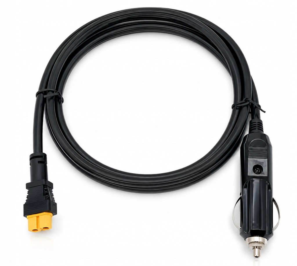 Ładowarka XT60 do stacji zasilania Allpowers 1,5 m Zapalniczki 12V 24 16AWG