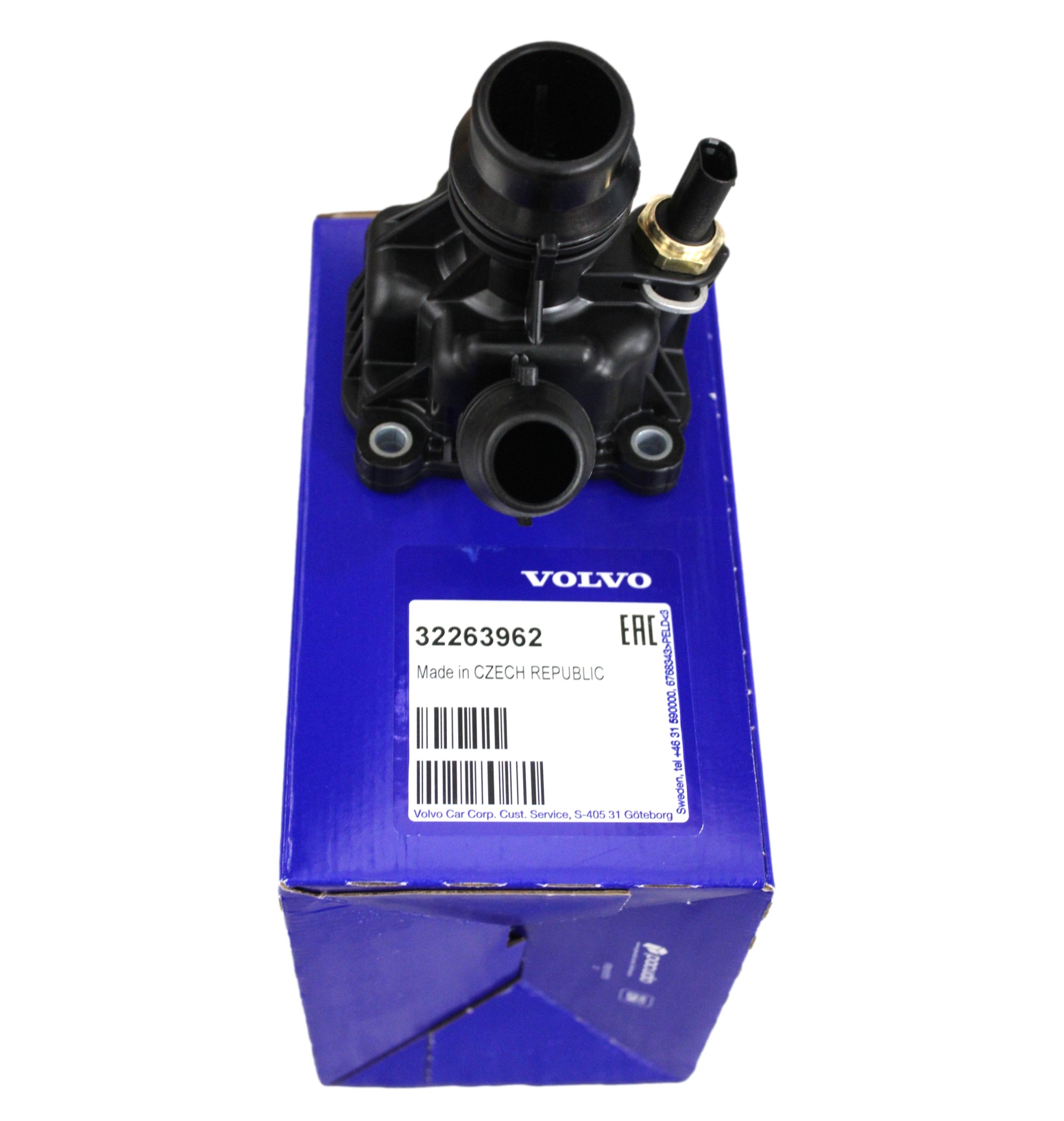 Volvo S60 V60 S90 V90 XC40 XC60 XC90 II Hyb termostatová skříň Oe 32263962