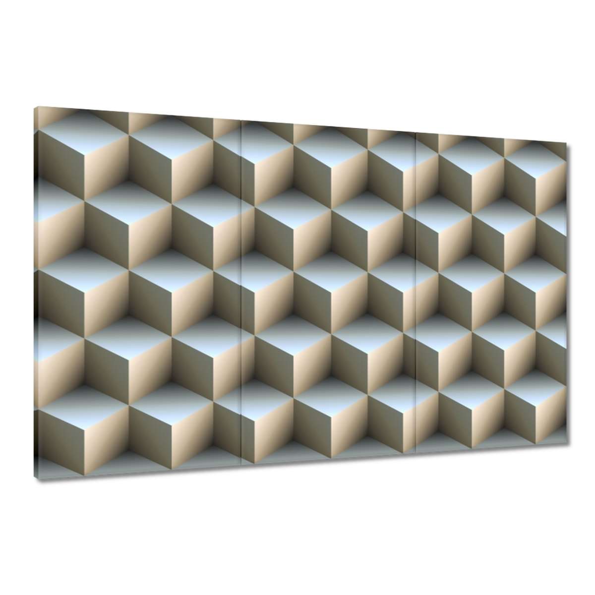 Obrazy 120x80 Kostky 3D