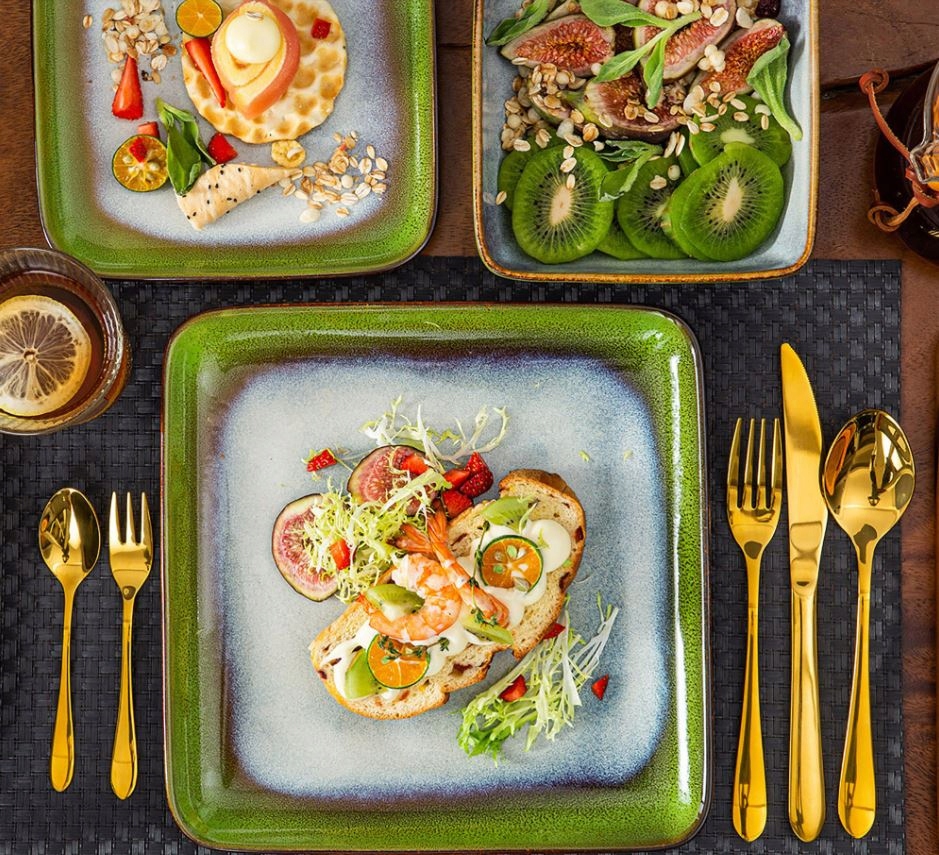 VANCASSO STERN zastawa obiadowa dla 4 osób/16szt Liczba elementów w zestawie 16