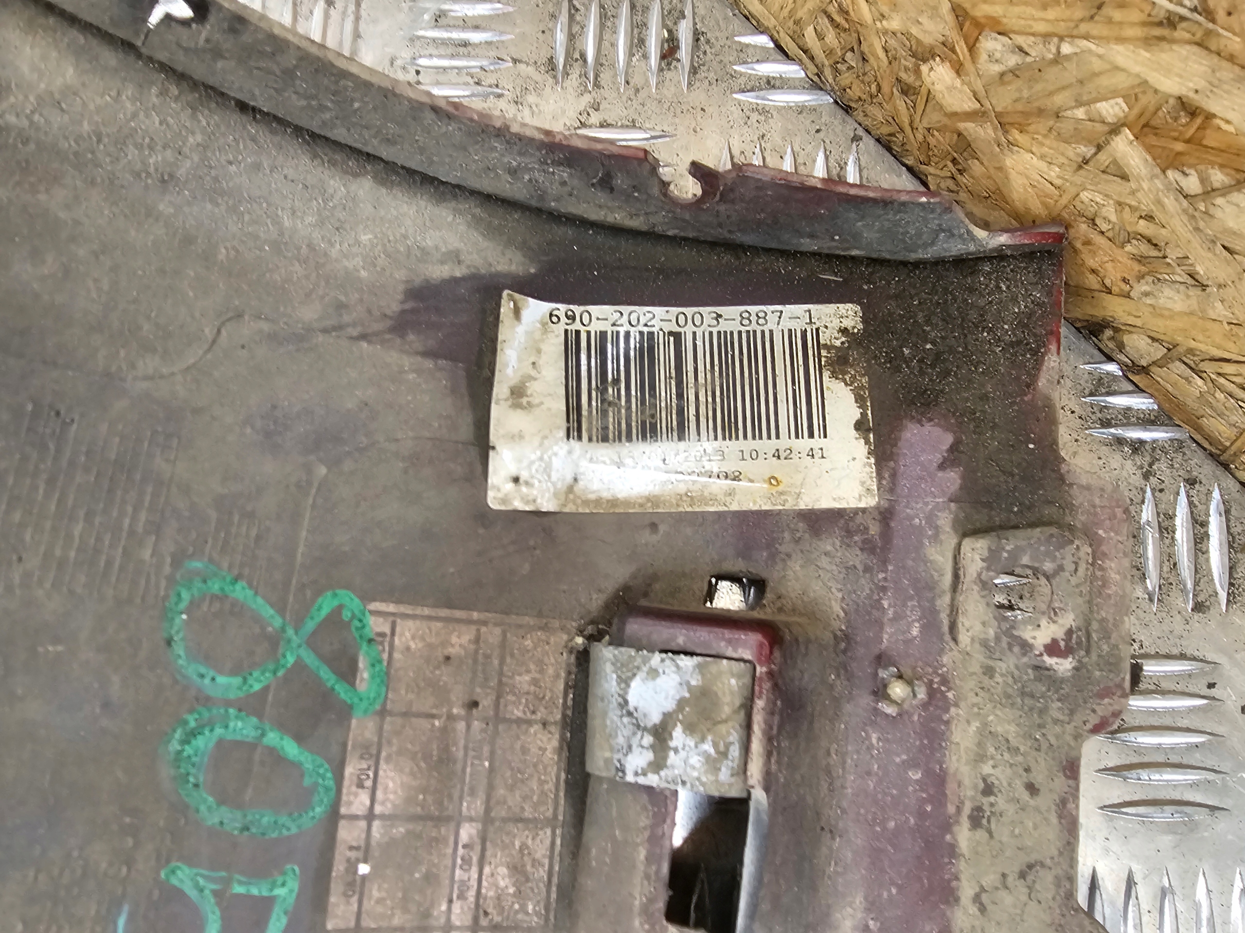 moulding threshold threshold right VOLVO V40 II