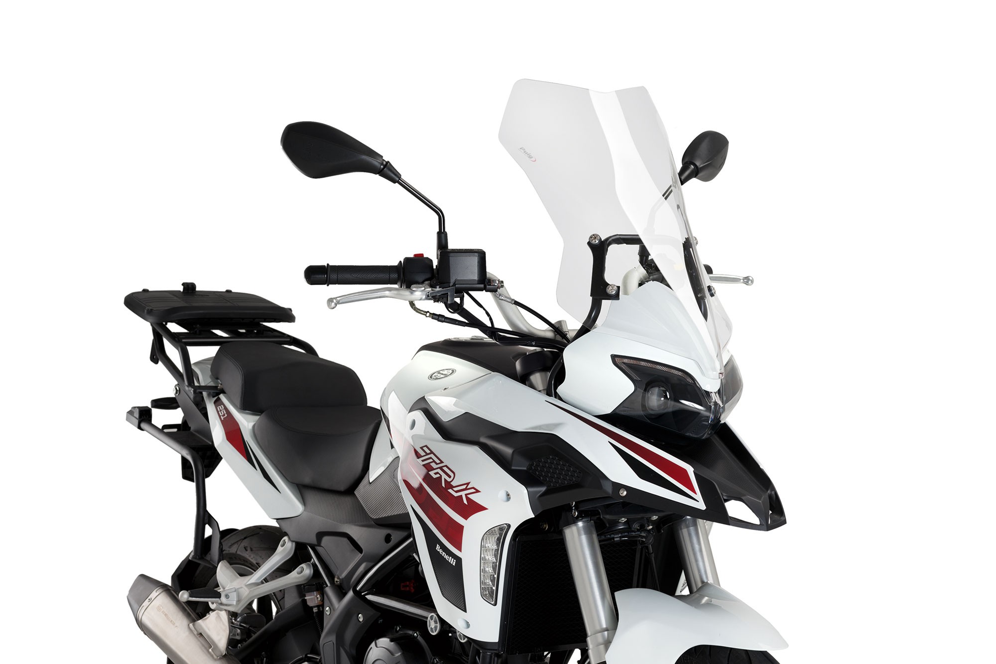 Turistické sklo Puig pre Benelli Trk 251 21-25 Priehľadné (w)