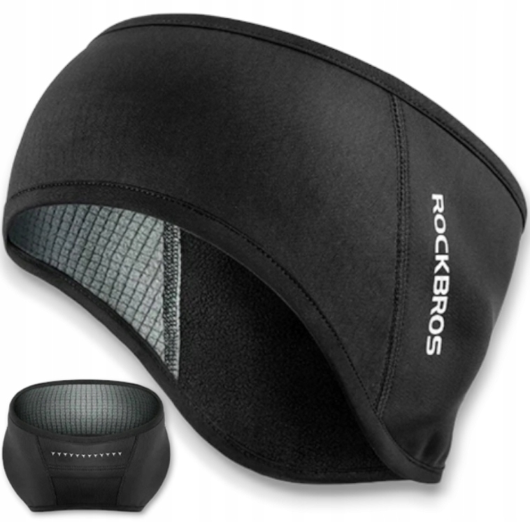 OPASKA SPORTOWA NA GŁOWĘ DO BIEGANIA POD KASK OCIEPLANA OTWÓR NA KUCYK