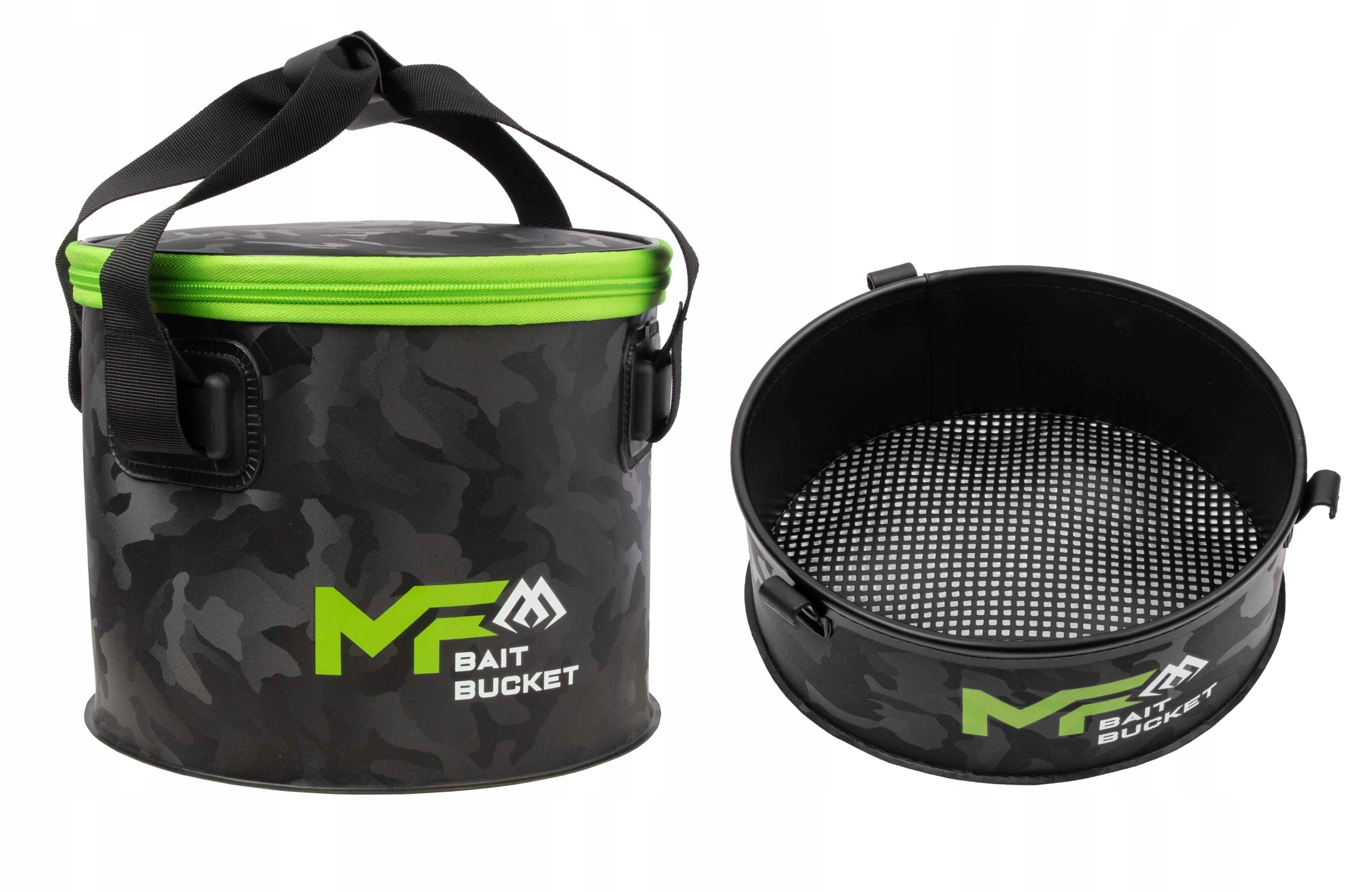 Wiadro Eva Z Sitem 3,5 mm Do Przecierania Zanęt Mikado Torba Bait Bucket