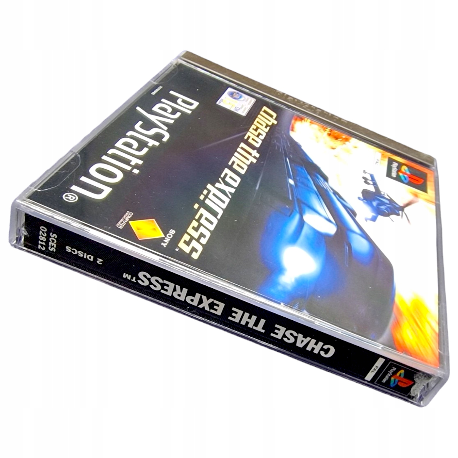 Gra CHASE THE EXPRESS Sony PlayStation PSX PS1 PS2 PS3 gry retro akcja Platforma PlayStation (PSX)