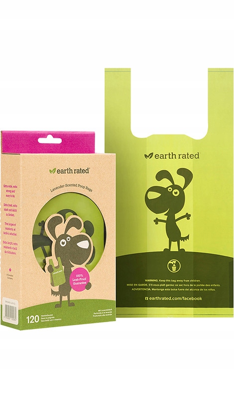 

Earth Rated Reklamówki Lawendowe 120 szt.