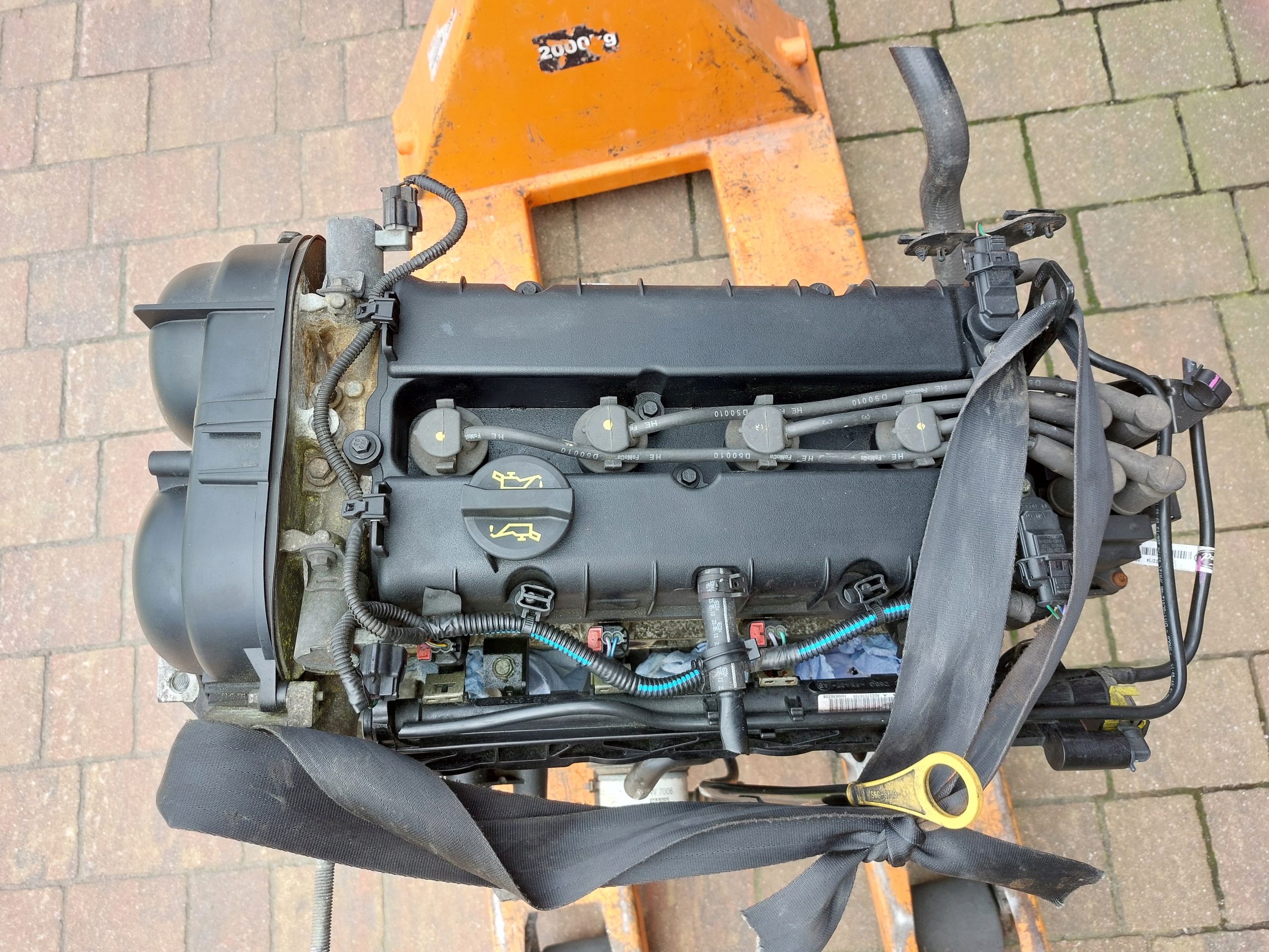 engine FORD ECOSPORT 1.5 petrol UEJB 14r 90tys