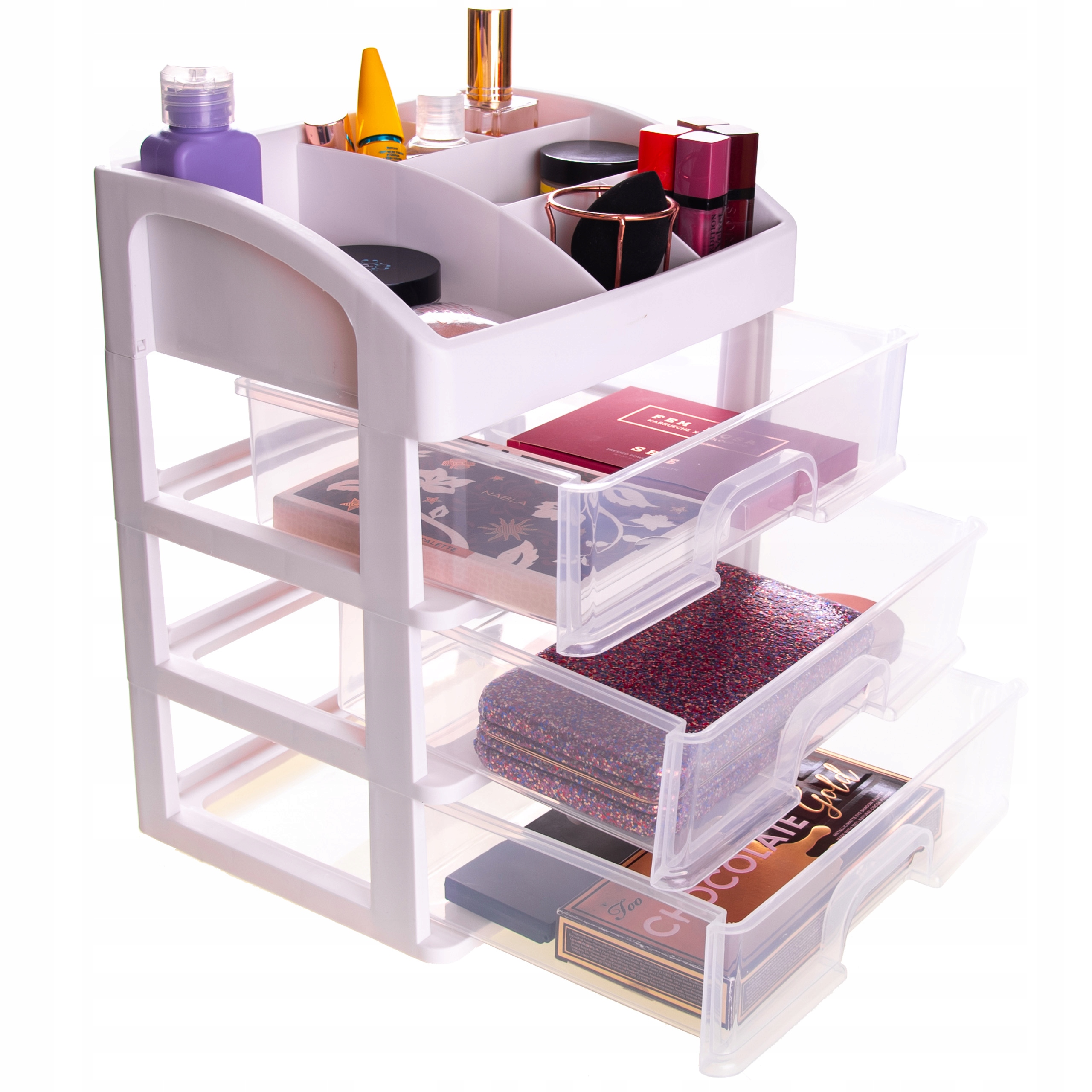 

Organizer Kosmetyki Biżuterię Szkatułka Szuflady