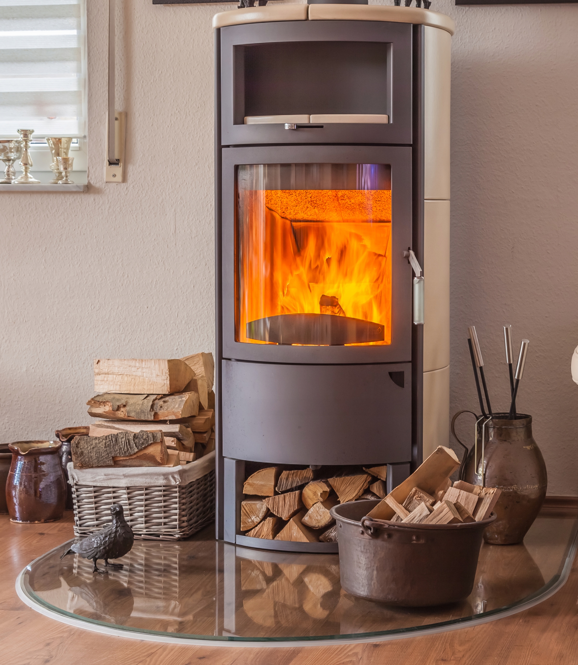 Szyba hartowana pod piec kominek kozę na wymiar Typ Inne elementy