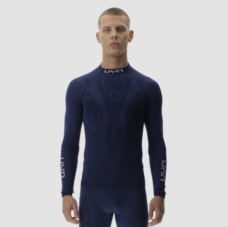 Koszulka termiczna męska Uyn Man Elevatyon Biomorph Uw Shirt Long blue S/m